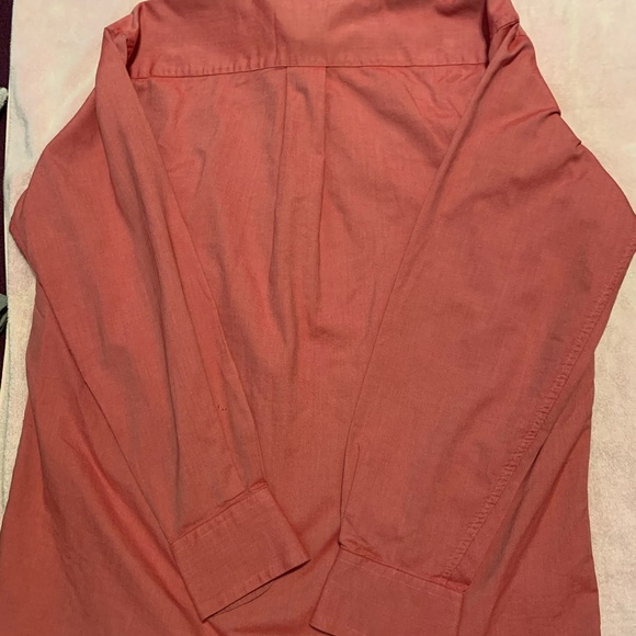Red button down - Picture 3 of 3